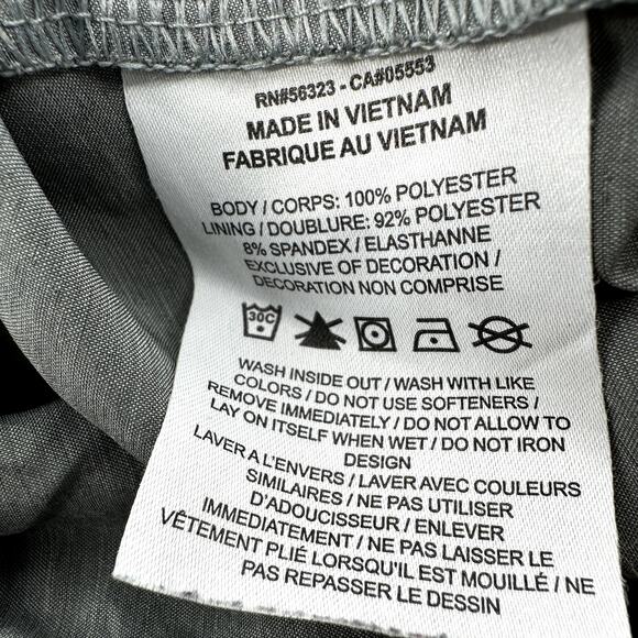 Nike Challenger Brief-Lined Running Shorts Athletic Smoke Grey Heather Medium - Picture 3 of 5